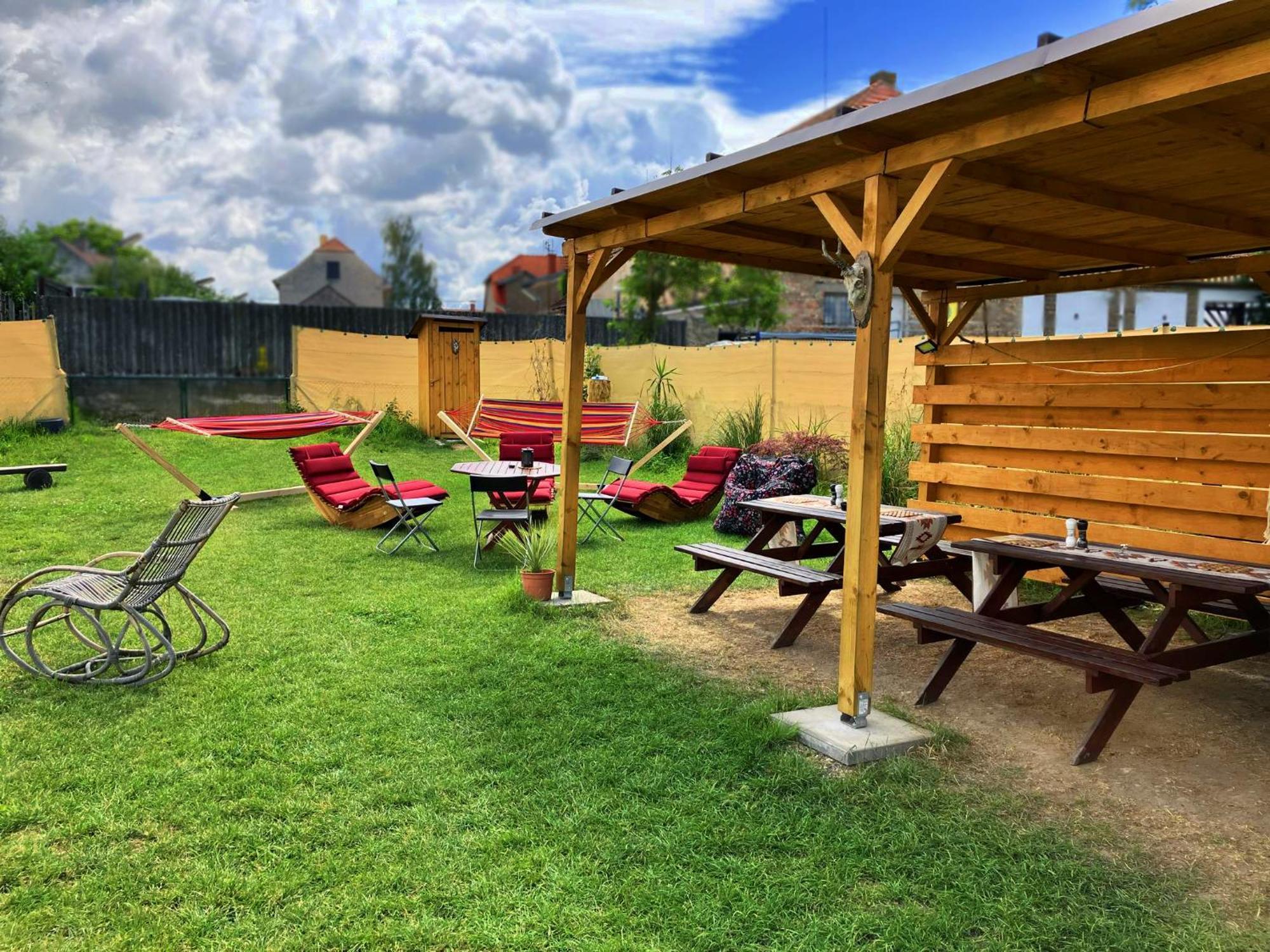 Teepee Camp Lounky Hotel Chodouny Bagian luar foto